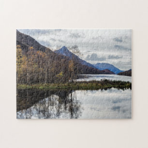 Pap of Glencoe and Loch Leven, Lochaber, Scotland Jigsaw Puzzle