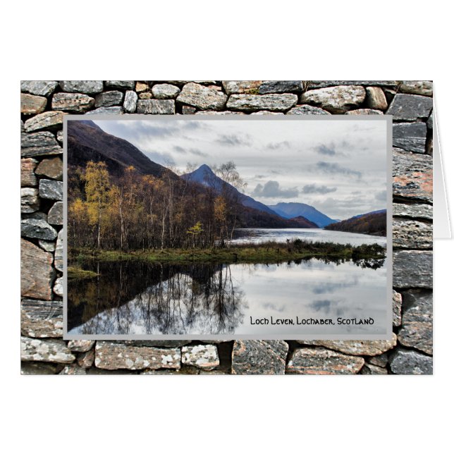 Pap of Glencoe and Loch Leven Scotland Landscape (Front Horizontal)