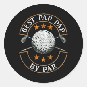 Pap Pap Classic Round Sticker