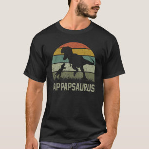 Pap Pap Saurus T Rex Dinosaur Pap PapSaurus Family T-Shirt