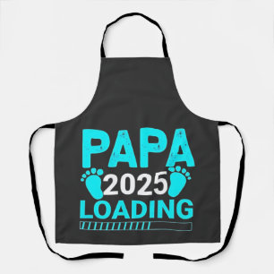 Papa 2025 Loading parenthood Dad To Be Apron