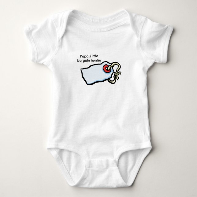 Papa Baby Bodysuit (Front)
