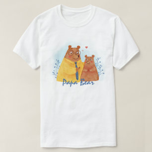 Papa Bear - Bear and Baby T-Shirt