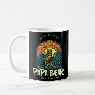 Papa Bear Camping Coffee Mug