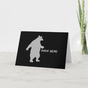 Papa Bear Card