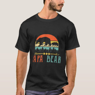 Papa Bear Daddy Mens  Idea T-Shirt