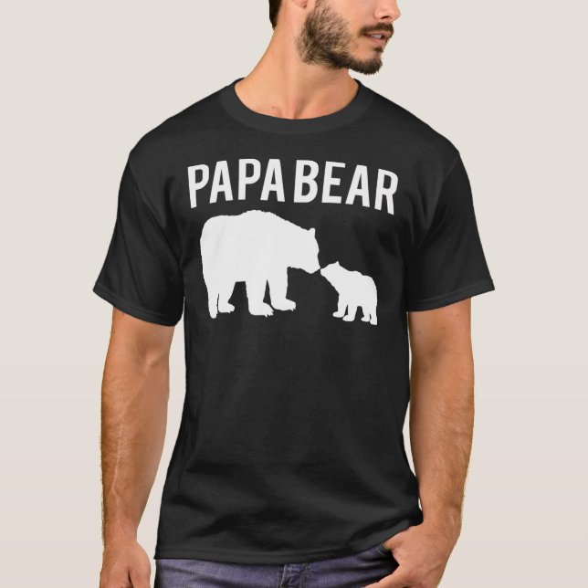 Papa Bear Essential T-Shirt (Front)