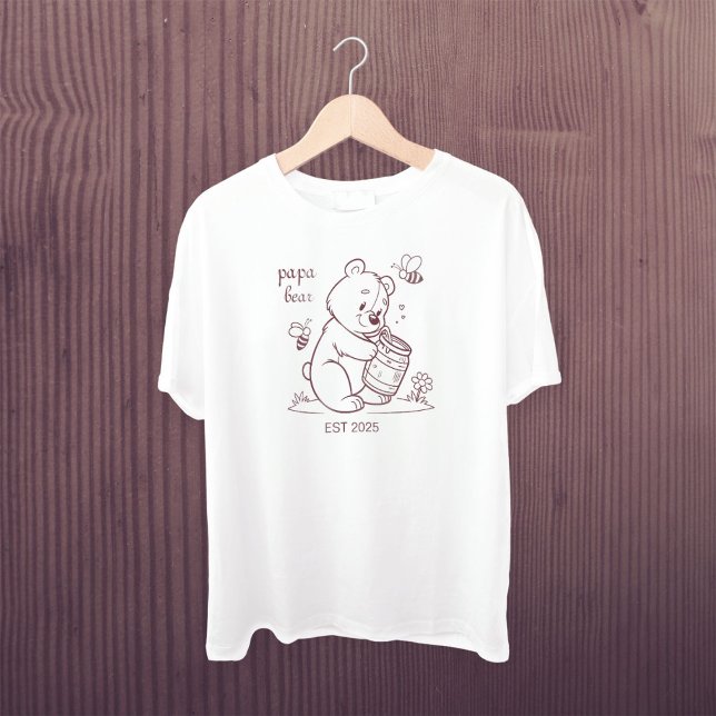 Papa Bear Est 2025 T-Shirt (Creator Uploaded)