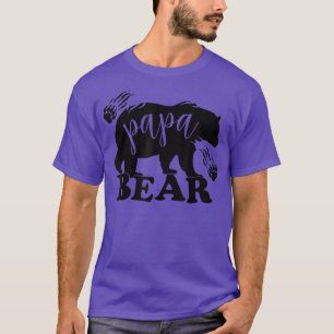 Papa Bear Father Lover Transgender Papa Matching M T-Shirt