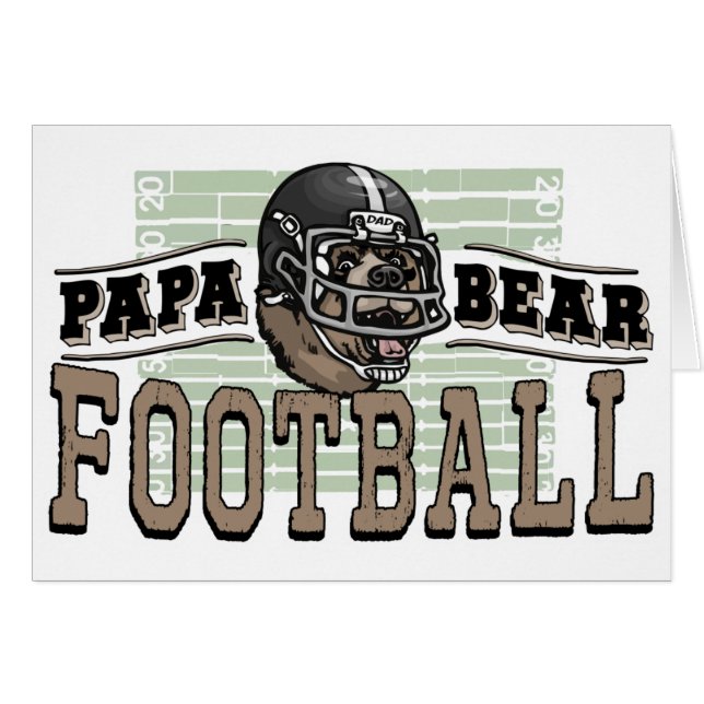 Papa Bear Football by Mudge Studios (Front Horizontal)