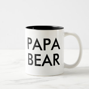 Papa Bear   funny humour joke mug