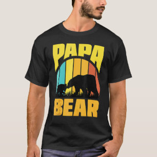 Papa Bear Great For Dad Father Grandpa Father's D T-Shirt