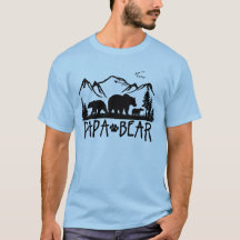 Papa Bear- Great Outdoors TShirt