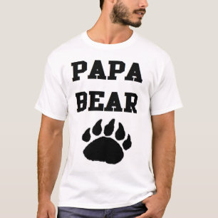 PAPA BEAR NEW DAD NEW FATHER BABY DADDY T-Shirt