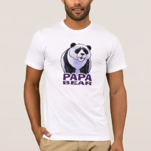 Papa Bear Panda Men's Light Tee