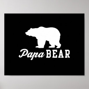 Papa Bear Poster