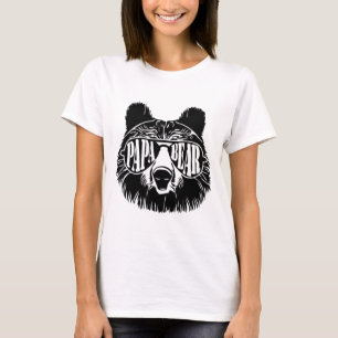 Papa Bear Sunglasses Father's Day Dad Grandpa T-Shirt