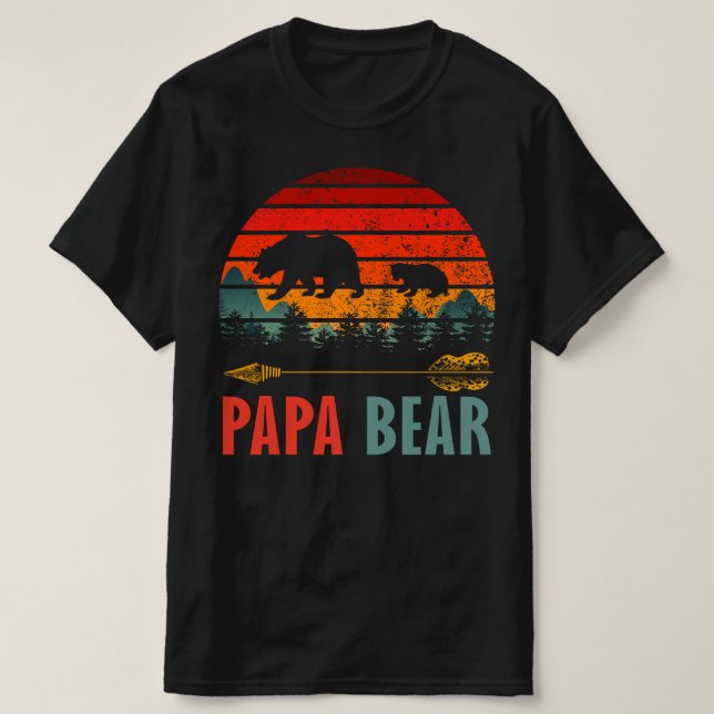 papa bear T-Shirt (Design Front)