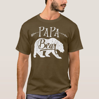 Papa Bear T shirt Fathers Day Family Matching Coup