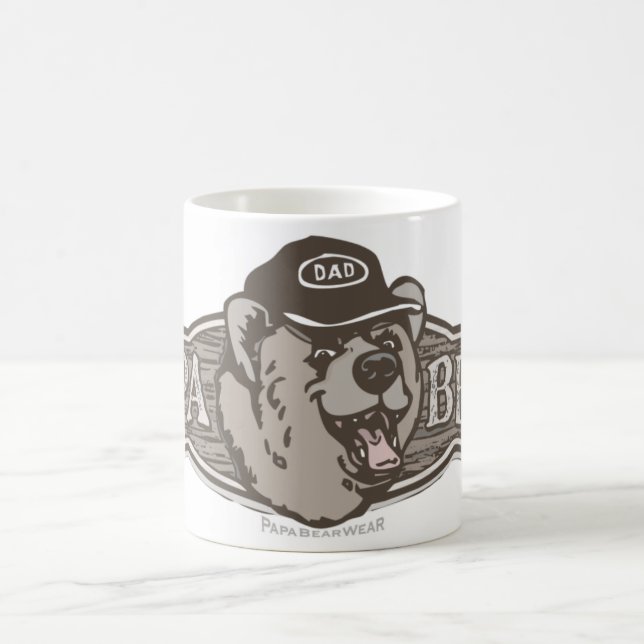 Papa Bear Wear Logo Coffee Mug (Center)