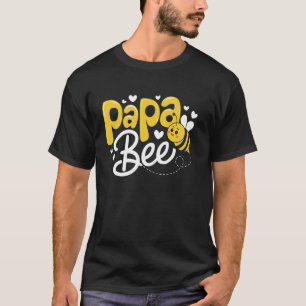 Papa Bee Family Matching Beekeeper Dad Daddy Bees T-Shirt
