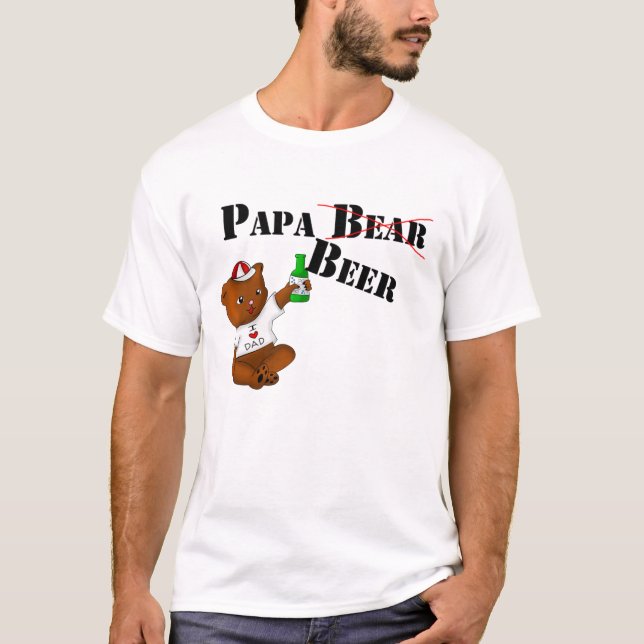 Papa Beer T-Shirt (Front)