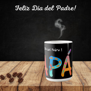 Papá Bold Geometric Boho Mug