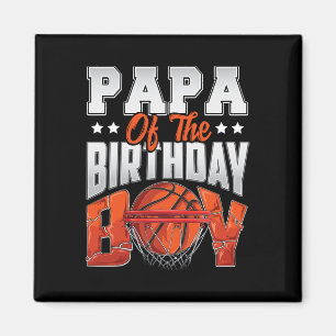 Papa Bysketbyll Birthday Boy Family Byller B-day P Magnet