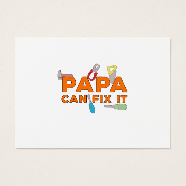 Papa Can Fix It (Front)