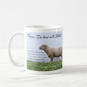 Papa, Du bist voll Schaf! Coffee Mug