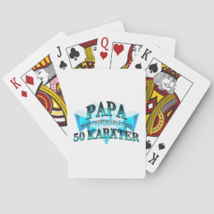 Papa du bist wertvoller als ein 50 Karäter Playing Cards