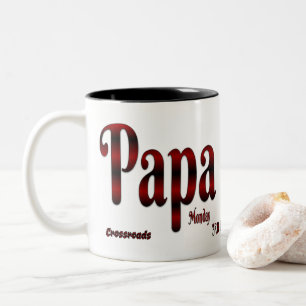 Papa Elegua Two-Tone Coffee Mug