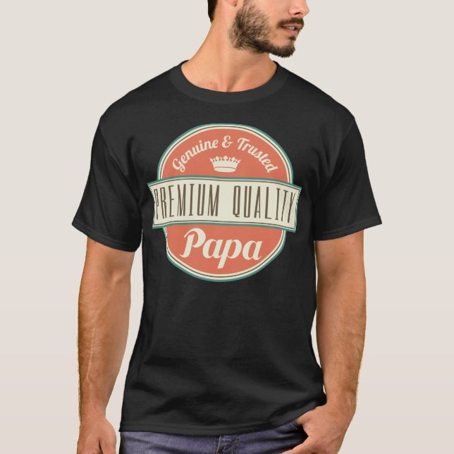 Papa (Funny) Gift T-Shirt (Front)