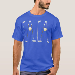Papa Golfer Gift Golf Clubs Hobby Golf T-Shirt