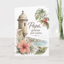 Papá Gracias Por Tanto Puerto Rico Father’s Day