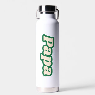 Papa   Grandfather, Father Water Bottle