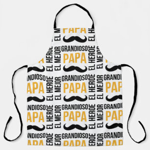 papa grandioso heroe apron