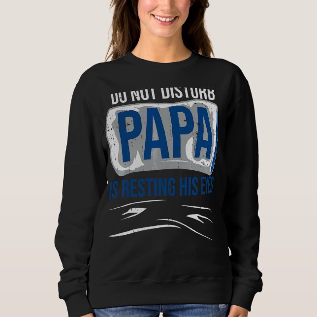 Papa Grandpa Dad Jokes Daddy Father Grandfather Da Sweatshirt (Front)