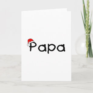 Papa Holiday Card
