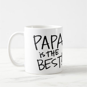 Papa is the Best (Alfie and Pippa) Coffee Mug