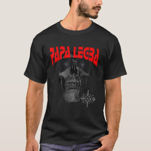 Papa Legba Lwa Papa Legba Voodoo Hoodo Loa Veve T-Shirt