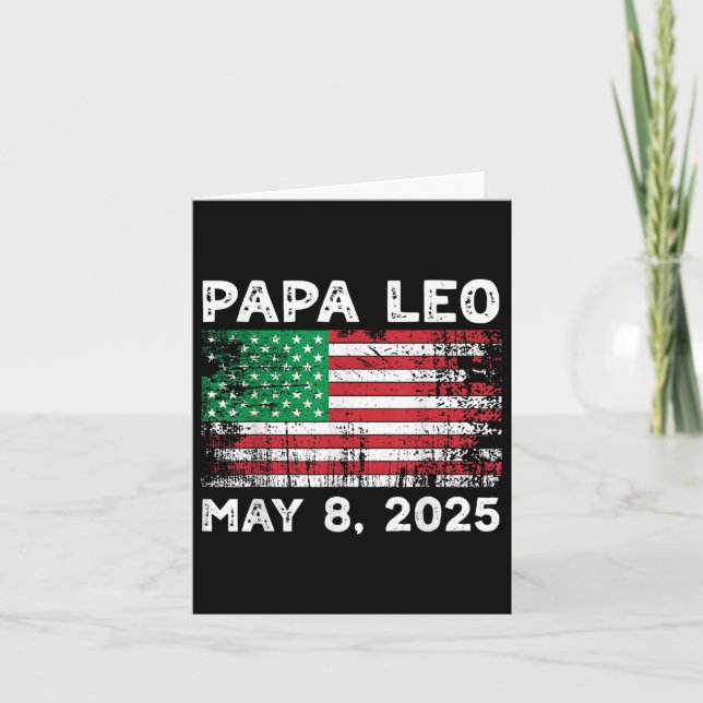 Papa Leo  Card (Front)