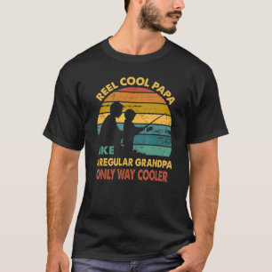 PAPA like a Grandpa only cooler dad Definition re T-Shirt