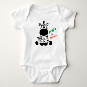 Papa & Mama Baby Bodysuit