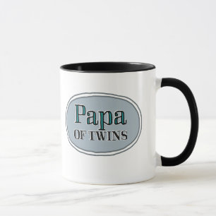Papa of Twins Mug