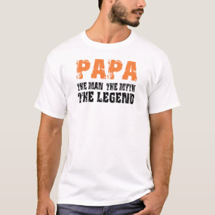 Papa (Orange) T-Shirt