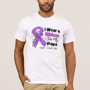 Papa - Pancreatic Cancer Ribbon T-Shirt