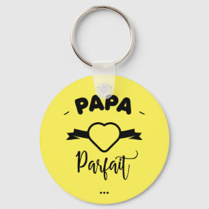 Papa parfait key ring