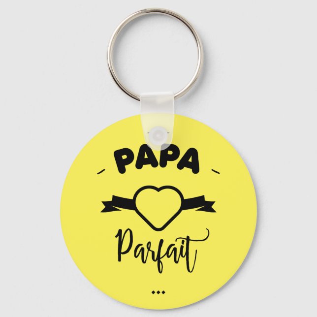 Papa parfait key ring (Front)
