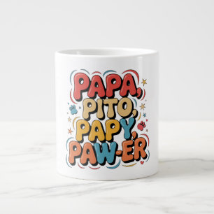 Papa Pito Pappy Pawer Large Coffee Mug